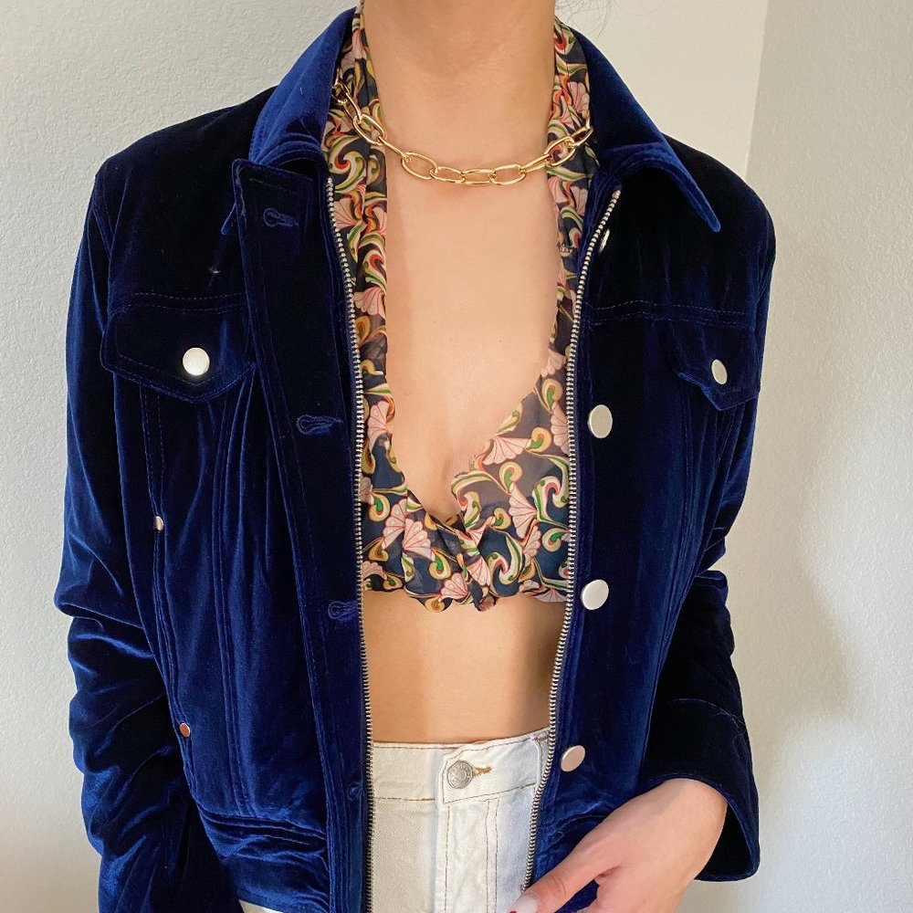 Lea & Viola royal blue jacket